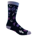 thumbnail image 4 of Women's Hocus Pocus Occult Socks Funny Halloween Part Tarot Card Spirits Ghost Graphic Novelty Footwear, 4 of 9