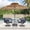 Gray, variant on Autlaycil Patio Furniture Set 5 Pieces, Beige Outdoor Swivel Rocking Chairs Set, 9ft Tiki Patio Umbrella with Base Garden Conversation Bistro Sets for Porch, Pool, Backyard