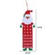 thumbnail image 3 of Calendario de Adviento de fieltro Calendario de Adviento de tela Colgante navideño Adornos de Papá Noel Calendario de Adviento DIY Decoración navideña para el hogar, 3 of 5