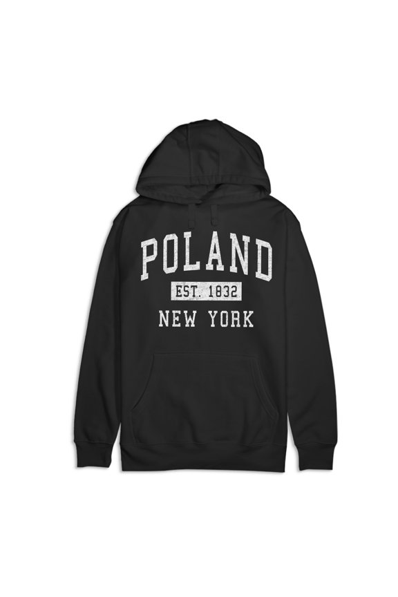 Poland New York Classic Established Premium Cotton Hoodie