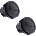 thumbnail image 1 of Car Air Conditioning Vents Dashboard Air Conditioning Deflector Black - 2 Pieces, 1 of 5