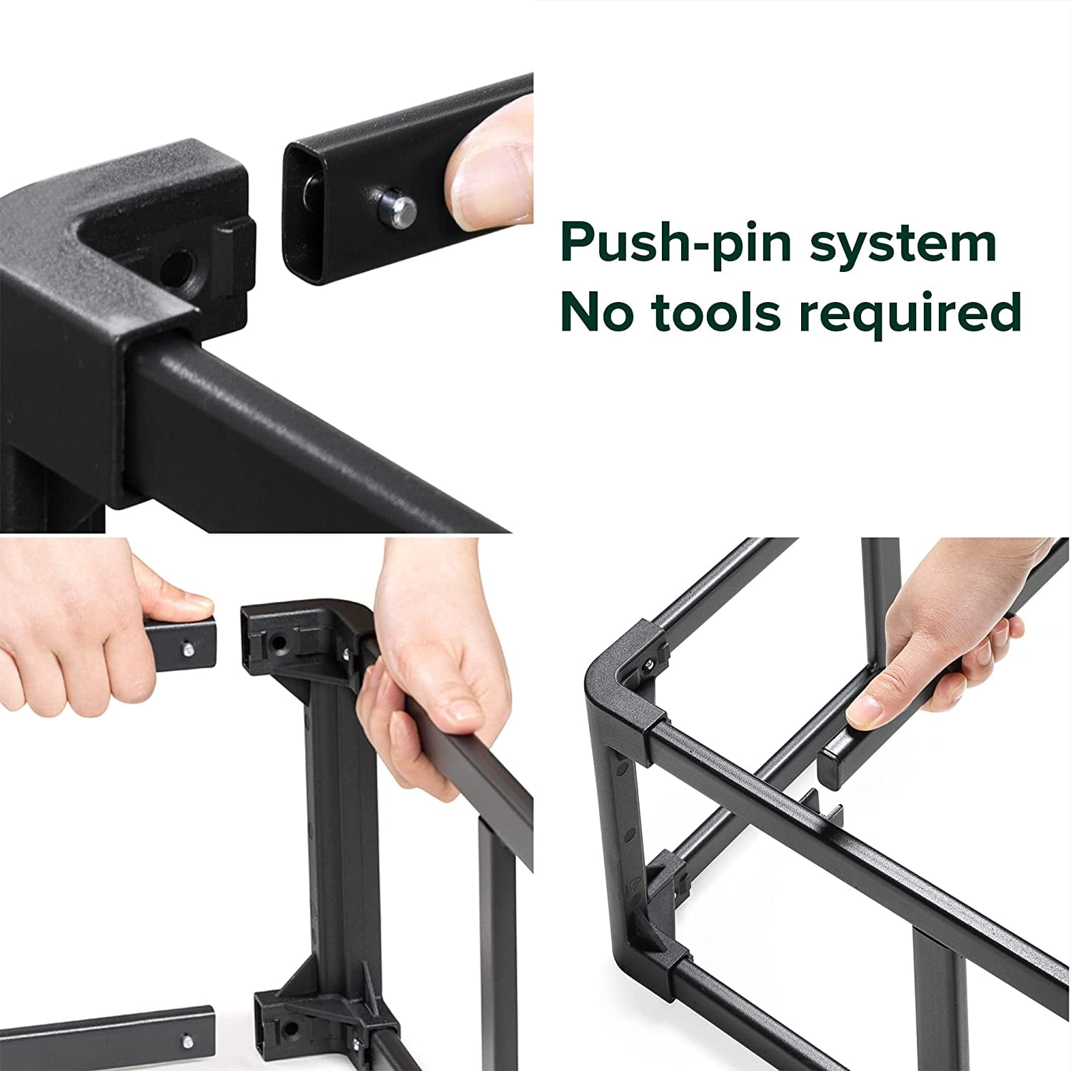 ZINUS 9 Inch Metal Smart Box Spring with Quick Assembly / Mattress