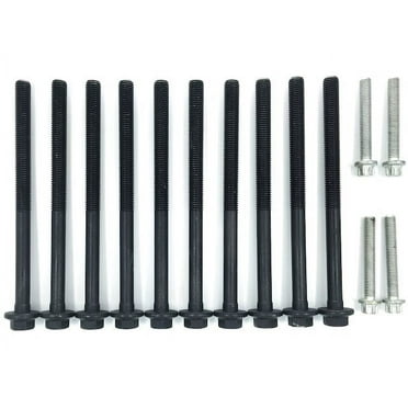 Head Bolt Set - Compatible with 2002 - 2005 Chevy Cavalier 2.2L 4-Cylinder 2003 2004