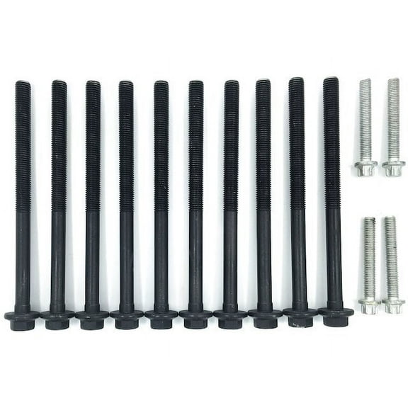 Head Bolt Set - Compatible with 2010 - 2016 GMC Terrain 2.4L 4-Cylinder 2011 2012 2013 2014 2015