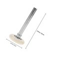 thumbnail image 2 of HOOWIFFY 6 Pcs Remplacement de Roue de Porte de Garage Métal Blanc Design Pratique pour Portes Coulissantes, 2 of 8