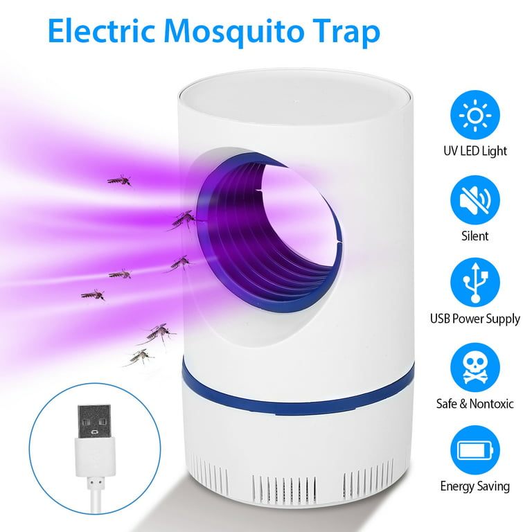 Mosquito Killer Lamp Electric Fly Mosquito Trap Anti Mosquito Repellent Bug  Zapper Killer Night Light Low-voltage UV Light 