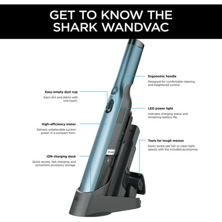 Shark - ION Upright Vacuum - Blue