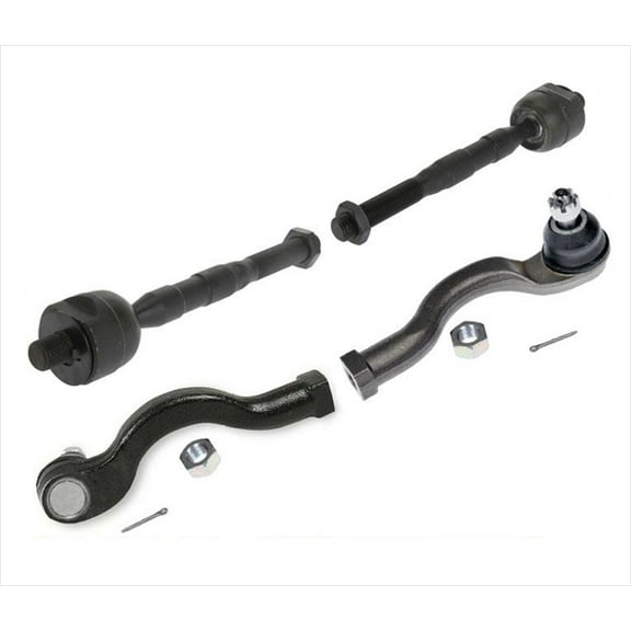 Front Inner & Outer Tie Rods 4pc Kit for Mitsubishi Montero 2001-2006