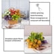 thumbnail image 3 of Cateissary Fondo decorativo de rama de flores artificiales, de simulación DIY, adorno de ramo de plantas, tallo largo, decoración de Decoración Rojo, 3 of 6
