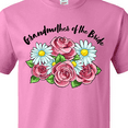 thumbnail image 4 of Inktastic Grandmother of the Bride Roses and Daisies T-Shirt, 4 of 5