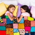 thumbnail image 4 of Sherpa Fleece Twin Blanket 60"x80" Reversible Plush Fluffy Blanket, Double-Layer Super Soft Flannel Blanket for Sofa, Couch, Bed, Patchwork Floral Pattern, 4 of 8
