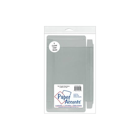 Crystal Clear Pinwheel - Crystal Clear Box 5 3/8x1x7 3/8