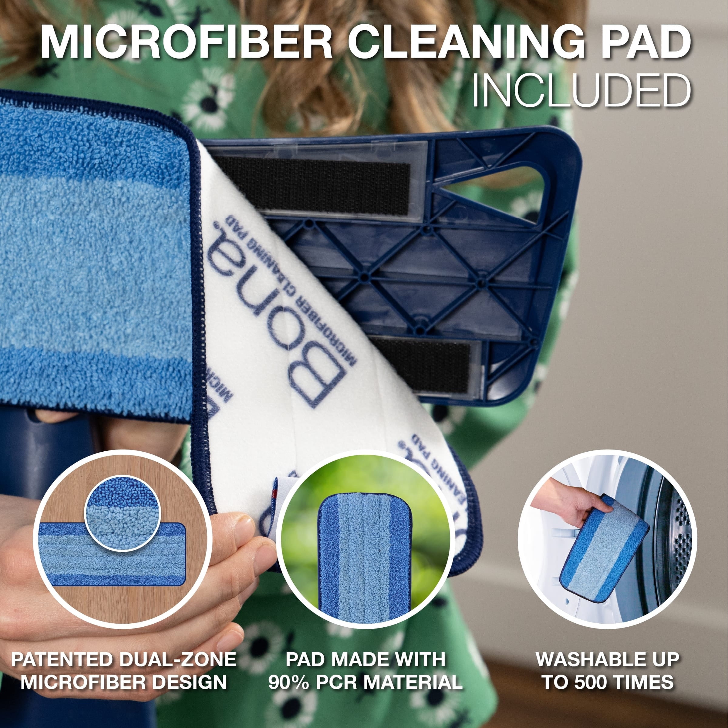 Bona Spray Mop + Hardwood Floor Cleaner, Lavender Scented, 128oz