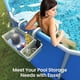 thumbnail image 4 of Matsuzay Cesta colgante resistente para piscina, cesta de almacenamiento para tubería de natación al aire libre, diámetro exterior de 3 Almacenamiento y organización del hogar azul, 4 of 6