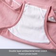 thumbnail image 5 of Baywell Women's Over Bump Maternity Underwear High Waist Seamless Pregnancy Briefs Panties Multi-Pack Gray M-5XL, 5 of 12