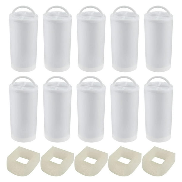 Filtros de Carbón y Prefiltros de Espuma MyfatBOSS para Petsafe Drinkwell Stainless Steel 360 Fuente