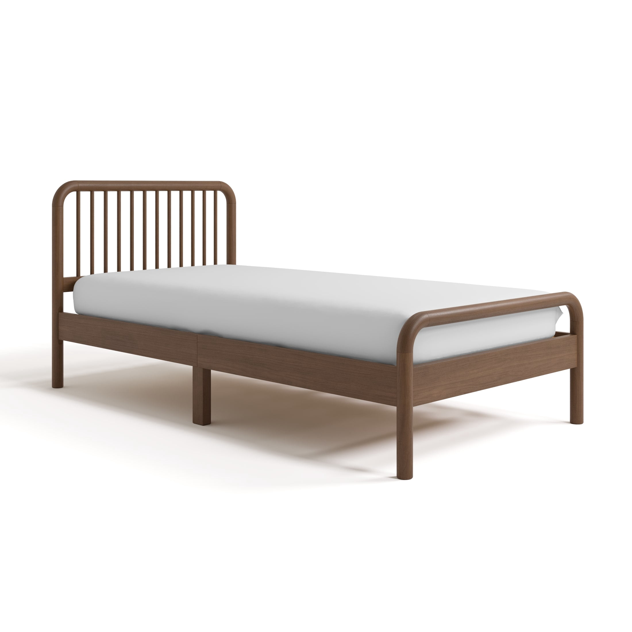 Storkcraft Porto Twin Bed, Hazelnut