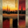 thumbnail image 2 of Williams, Gregory 26x26 White Modern Wood Framed Museum Art Print Titled - Reflections I, 2 of 4