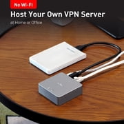 GL.iNet MT2500A (Brume 2) Mini VPN Security Gateway for Home Office and Remote Work - VPN Server and Client for Home and Office, VPN Cascading, Internet Security, 2.5G WAN (Aluminium Alloy Case)