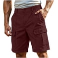 thumbnail image 5 of Jsaierl Cargo Shorts for Men Plus Size Multi Pockets Shorts Outdoor Casual Shorts Comfortable Workwear Cargo Shorts, 5 of 8