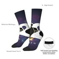 thumbnail image 4 of Pofeuu 2025 Happy New Year 4 Print Crew Socks, Adult Running Hiking Socks for Youth and Adult, 4 of 6