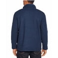 thumbnail image 4 of Orvis Men's Fleece Lined Quarter 1/4 Zip Pullover Sweater, Navy 3XL, 4 of 6
