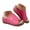 Hot Pink, variant on Womens Orthopedic Wedge Sandals Leather Dressy Summer Slip on Slides Arch Support Open Toe Walking Slippers for Beach Vacation Green 9