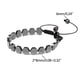 thumbnail image 3 of Pulsera magnética de piedra biliar negra, piedra energética para la salud, pulsera tejida retro, 3 of 4