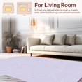 thumbnail image 2 of ODIKA 5' x 7' Machine Washable Non-Slip Area Rug, Botanical pomegranate High Traffic Rug, Purple, 336798, 2 of 7