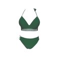 thumbnail image 1 of Traje de Baño Ocean Pacific Talla G Liso Detalle de Encaje en pecho Verde, 1 of 3