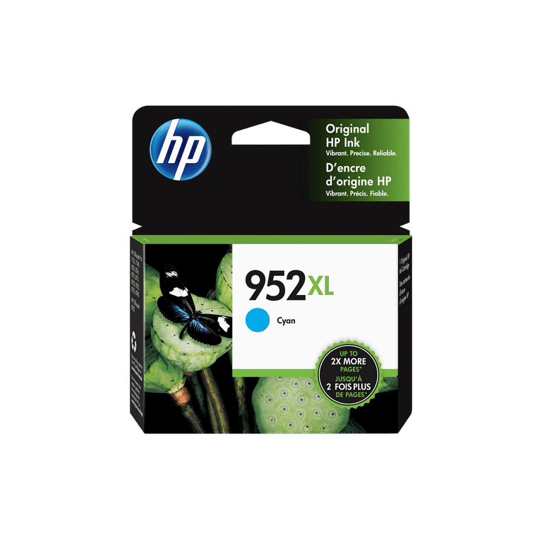 HP 952XL, (L0S61AN) High-Yield Cyan Original Ink Cartridge HP 952XL, (L0S61AN) High-Yield Cyan Original Ink Cartridge