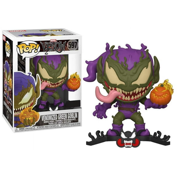 Funko POP Marvel Venomized Green Goblin 597 Exclusive Vinyl Bobble Head Figure