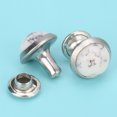thumbnail image 4 of Diy 40pcs 8mm Round Turquoise Rivet Stud Spikes Bracelet Clothes Decoration DIY Crafts Accessory, 4 of 7