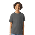 thumbnail image 2 of Gildan Youth Ultra Cotton T-Shirt, Youth Crewneck T-Shirt, Cotton Kids Short Sleeve Tee, Charcoal, M, 2 of 5