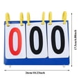 thumbnail image 3 of Peahefy 3/4 Digit Portable Flip Sports Scoreboard Score Conuter for Table Tennis Basketball , Portable Scoreboard, Basketball Scoreboard, 3 of 4