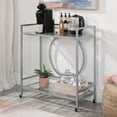 thumbnail image 1 of Sauder La Collection International Lux Desserte bar en Finition Silver, 1 of 8