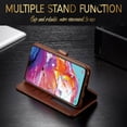 thumbnail image 7 of Starshop Case for Google Pixel 6 Pro, +Glass Screen Protector Premium Leather Wallet Pocket Brown, 7 of 7