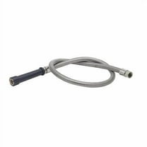 T&S Brass - Hose, 44'' Flexible Stainless Steel (Blue Handle)