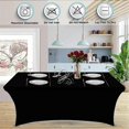 thumbnail image 5 of Tablecloths for Rectangular Tablecloths,Stretch Fit Tablecloths,for Events, Cocktail Parties, 5 of 5