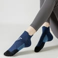 thumbnail image 4 of 6 Pairs Ankle Compression Socks for Men and Women Low Cut Compression Running Sock with Ankle Support, 4 of 5