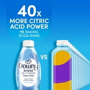 Downy Rinse Out Odor Laundry Rinse, Tackles Tough Odors and Refreshes, Ocean Mist Scent, 25.5 fl oz