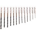thumbnail image 2 of Hex Shank Cobalt Metric Bits Set Of 13 Pieces Quick Change HSS Impact Driver Hex Bits for Metal, 2 of 5