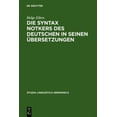 thumbnail image 3 of Die Syntax Notkers des Deutschen in Sein Ubersetzungen: Boethius, Martianus Capela, 3 of 3