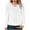 White, variant on Free Shipping Long Sleeve Shirt for Women 2025 Fall Solid Lace Patchwork Hollow Out Crew Neck Top Casual Trendy Crochet Knit Blouses