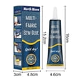 thumbnail image 4 of Colle à Coudre Liquide - Solution de Réparation Multifonctionnelle pour Tissu à Séchage Rapide 50ml, 4 of 8