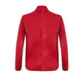 thumbnail image 5 of LoyisViDion Women'S Solid Color Casual Long-Sleeved Cardigan Jacket Coat Top Red 10(XL), 5 of 6