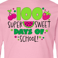 thumbnail image 4 of Inktastic One Hundred Super Sweet Days of School Long Sleeve Youth T-Shirt, 4 of 5