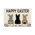thumbnail image 2 of Popular Picks,Bunny Rabbit Eggs Flowers Easter Placemats 12x18 Inch Seasonal Spring Holiday Table Mats for Party Kitchen Dining Decoration, 2 of 6