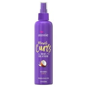 Aussie Miracle Curls 2Nd Day Curl Activator Coconut & Jojoba Oil, 8.5 Oz, 2 Pack