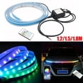 thumbnail image 2 of Lefu RGB Coloré DRL RGB LED Capot de Voiture Feux de Jour avec Télécommande APP, 2 of 4